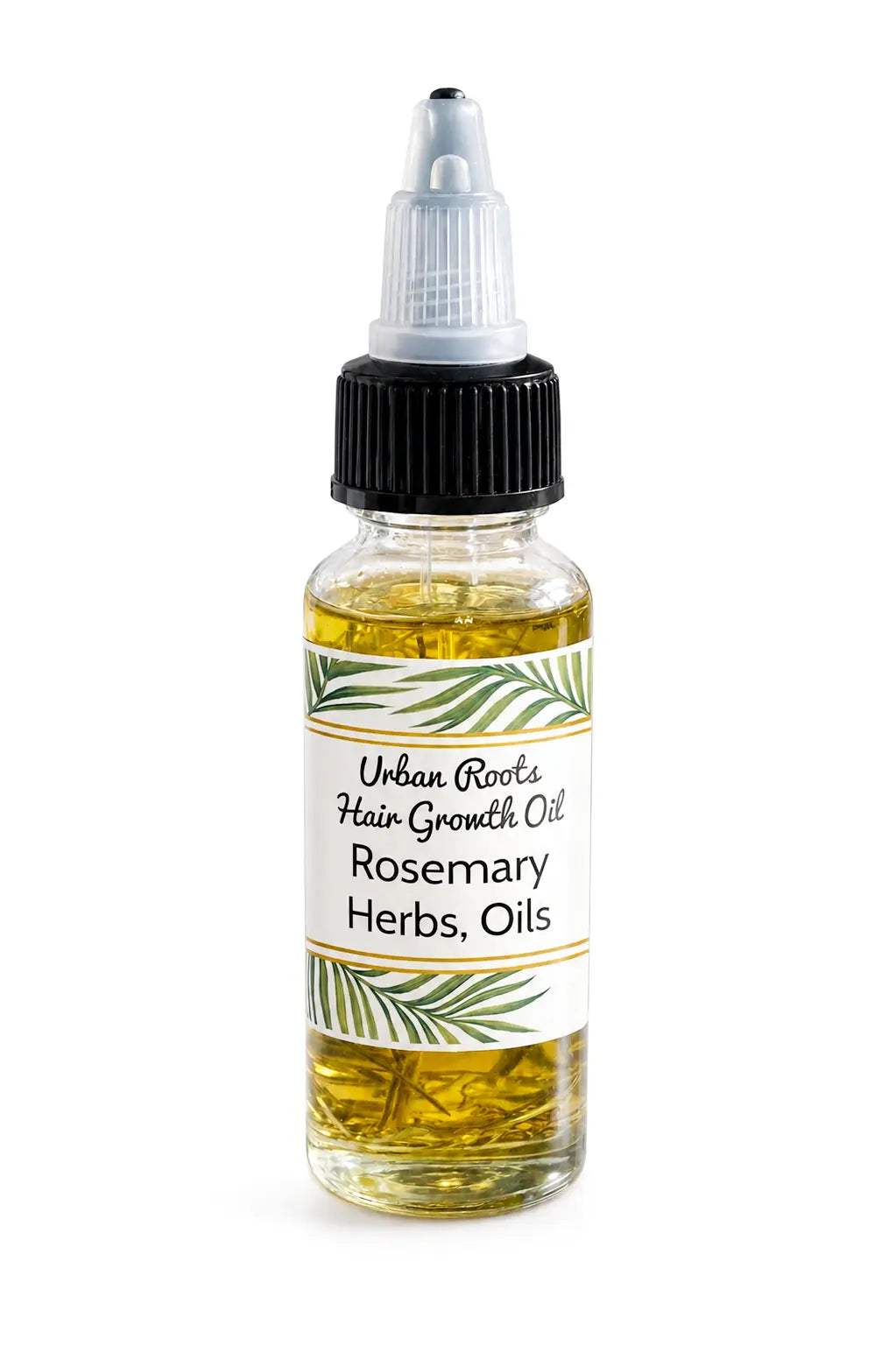 Small bottle of My Store Hair Root Growth Oil with dropper for promoting hair growth and strengthening hair roots.