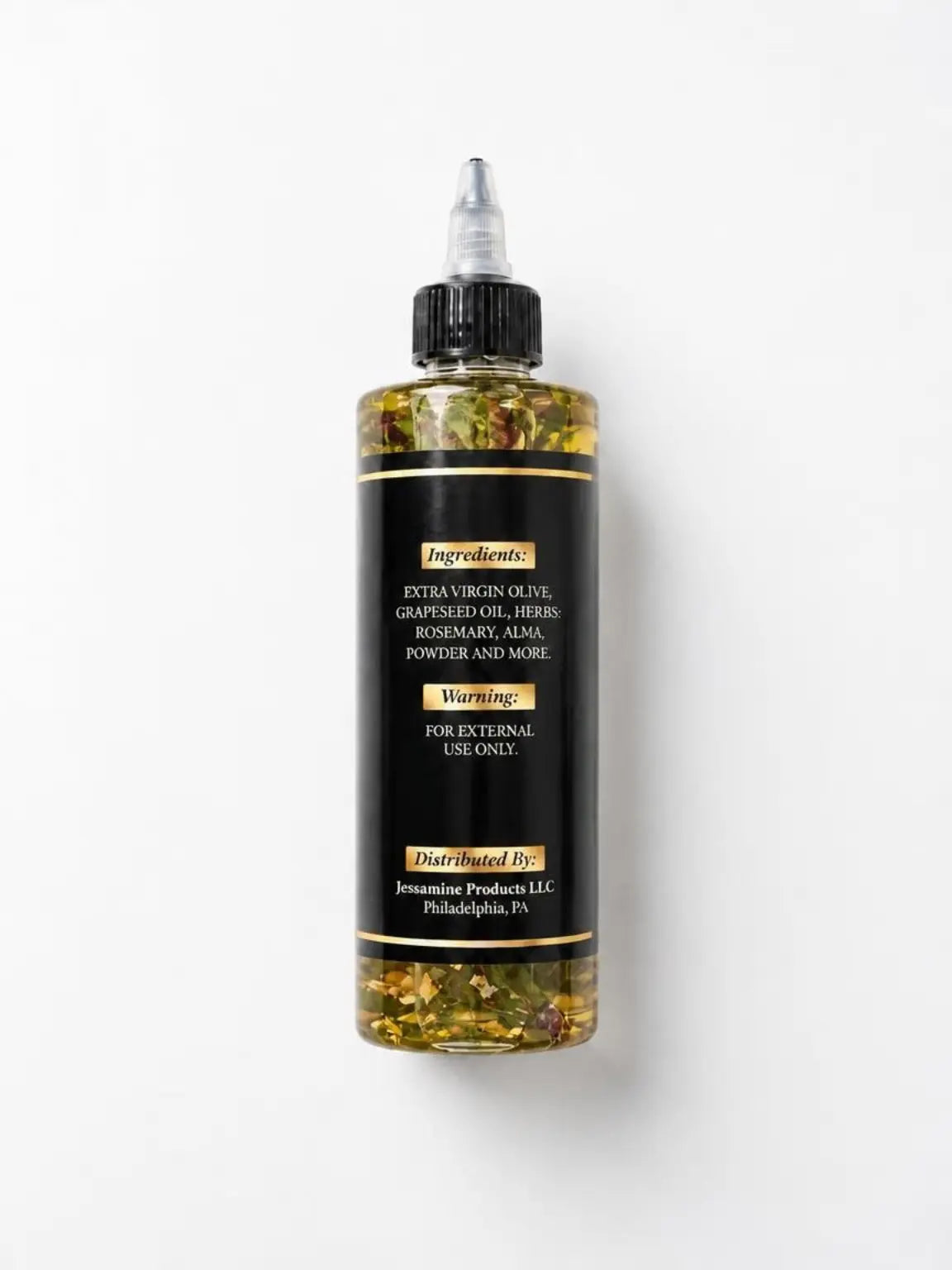 Bottle of Rosemary Hair Growth & Scalp Oil by My Store, featuring herbal oil for stimulating hair growth and healthy scalp.